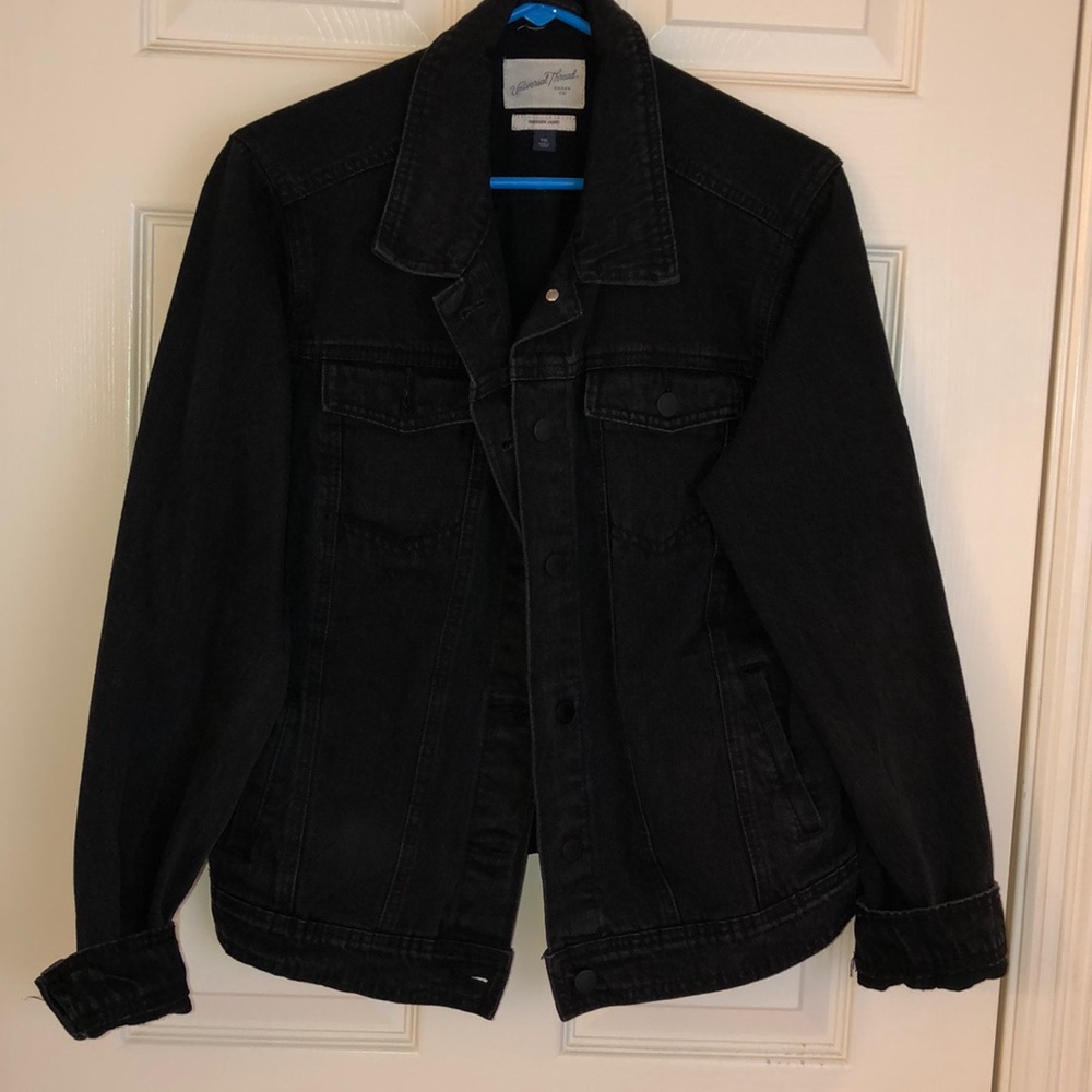 Black Jean Jacket